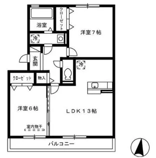 エスペラール【3階】の間取り
