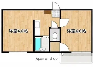メイユールハウス【2階】の間取り