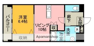 アンソレイエ・【1階】の間取り