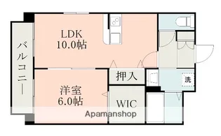 アイディーアル菊陽【7階】の間取り