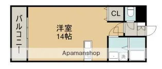 S−FORT平成けやき通り【6階】の間取り