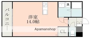 S−FORT平成けやき通り【3階】の間取り