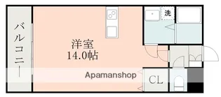S−FORT平成けやき通り【7階】の間取り