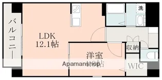 シャルム光の森【9階】の間取り