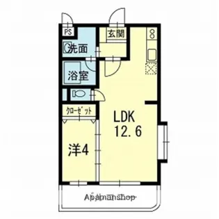 ヒルズKIKUYO【3階】の間取り