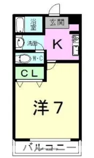 リポーズ・ビル【2階】の間取り