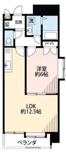 ダイコー新町【4階】の間取り