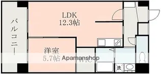 L−フィネス【4階】の間取り
