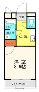 ロイヤルキャッスル【3階】の間取り