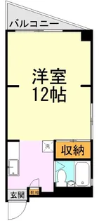 レオマンション祗園橋【3階】の間取り