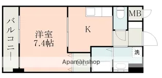 アンクレージュ・KAZ【5階】の間取り