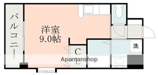 アンクレージュ・KAZ【6階】の間取り