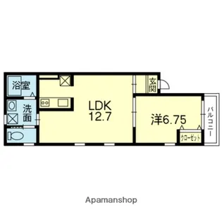 はなビル【302号室】の間取り