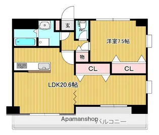 グリーンヒルズ菊陽【3階】の間取り