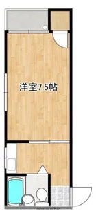 ロフティ竜田【2階】の間取り