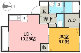 グランドソレーユ【1階】の間取り