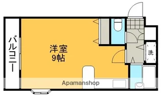 アンビシャス月出【6階】の間取り
