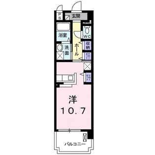 八反丸ビルⅡ【4階】の間取り