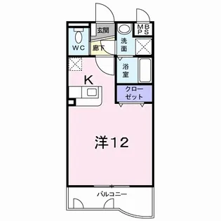 はなみずき・M【1階】の間取り