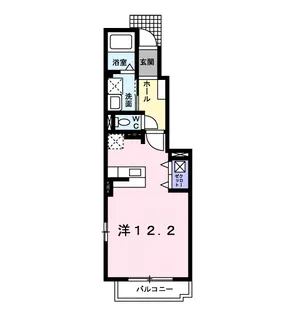 フォルトグランデ Ⅰ【102号室】の間取り