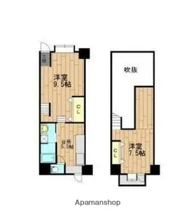 ありえすインター【507号室】の間取り