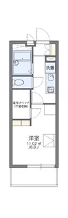レオパレス北岡公園前【103号室】の間取り