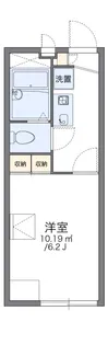 レオパレスシエナ帯山【210号室】の間取り