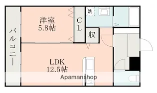 ソリテール麻生田【4階】の間取り