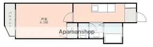 アネックスM3【3階】の間取り