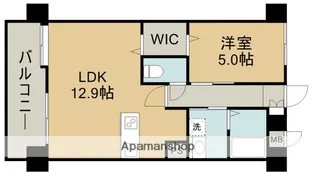 BLOEMEN【11階】の間取り