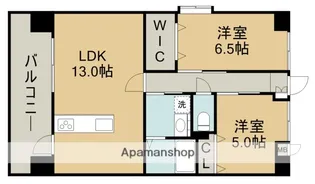 BLOEMEN【6階】の間取り
