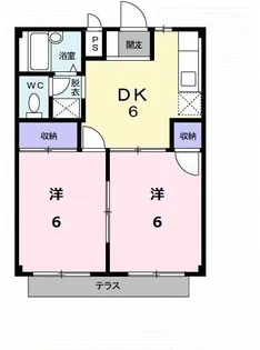 ルーデンスU【1階】の間取り