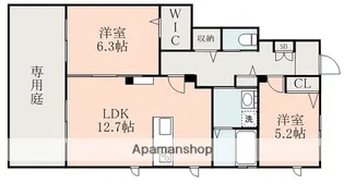 WILL南阿蘇A【1階】の間取り