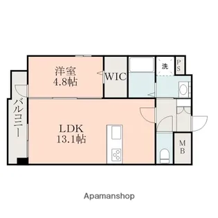 J PLACE【6階】の間取り