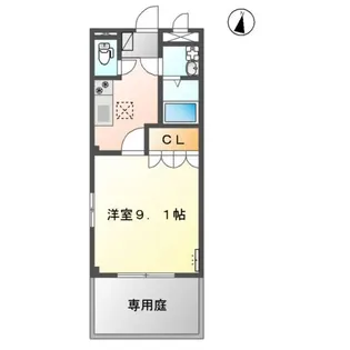 アイレックス・マシキ【105号室】の間取り