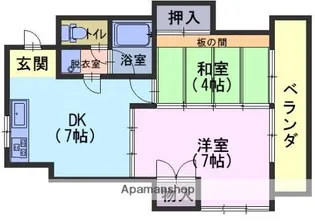 フォーラム1【2階】の間取り