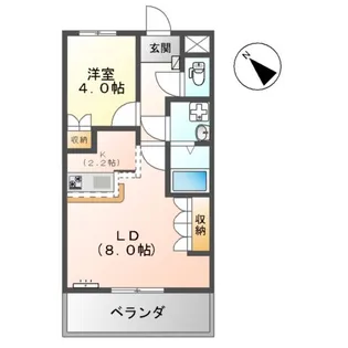 ドリームハウス【2階】の間取り