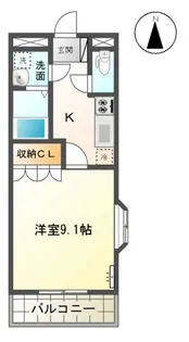 メゾン サンフィット【2階】の間取り