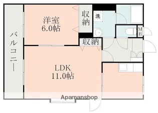 スプラウト【4階】の間取り