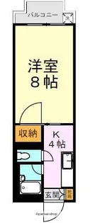 グロリア東海ハイツ【207号室】の間取り