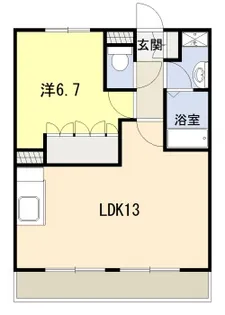 プレサス【2階】の間取り