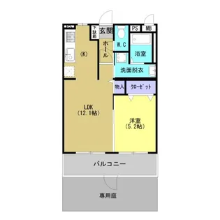 AMENITY N(アメニティエヌ)【1階】の間取り