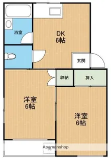 第3奥羽ビル【3階】の間取り