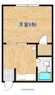 ラピタ大江【2階】の間取り