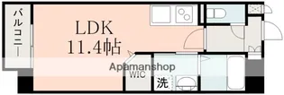 クイーンズイン菊陽【2階】の間取り
