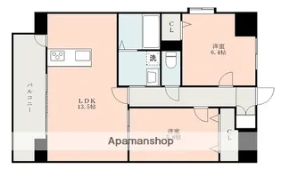 ノブハウス菊陽【2階】の間取り