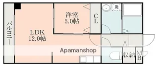 NOBU HOUSE 7【5階】の間取り