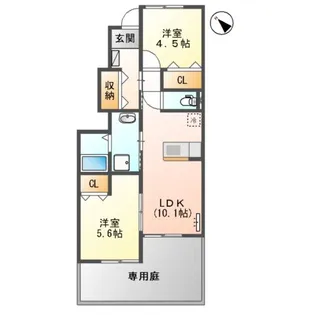 GRANDE PATIO【1階】の間取り