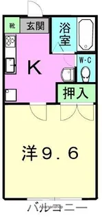 グランディールⅤ【1階】の間取り