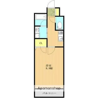 アンソレイユ月出【5階】の間取り
